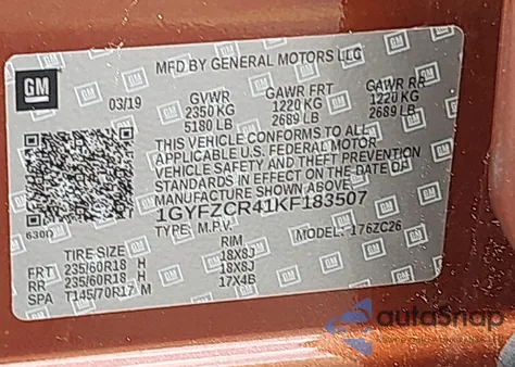 1GYFZCR41KF183507